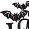 Glitzhome® Black Metal Happy Halloween Wall Sign